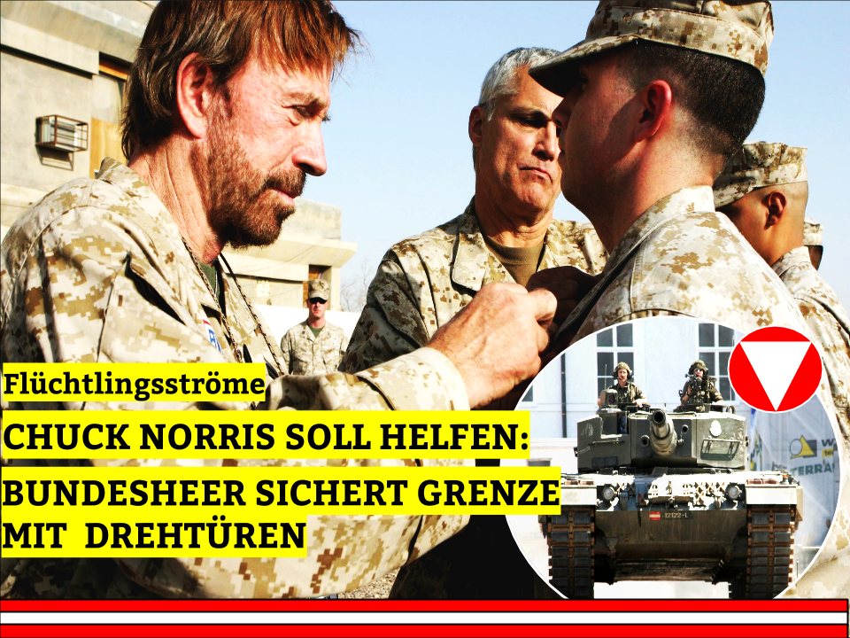 Chuck Norris Bh Headline (960x720), Png Download