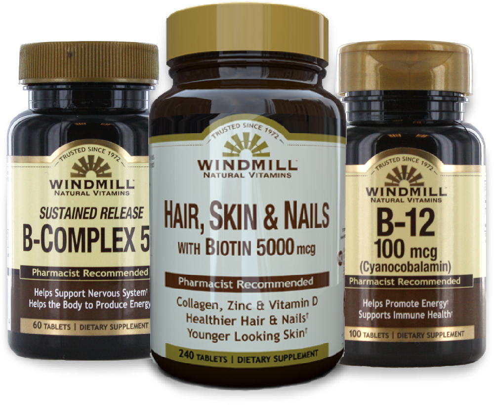 Windmill Natural Vitamins Bottles - Cranberry (1000x820), Png Download