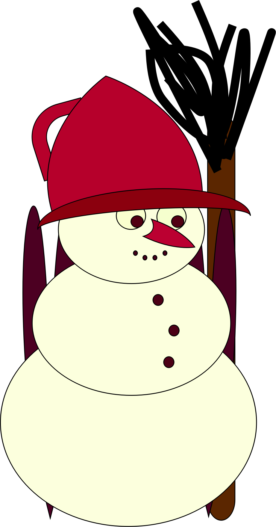 Jpg Freeuse Little Image Png - Snowman (922x1759), Png Download