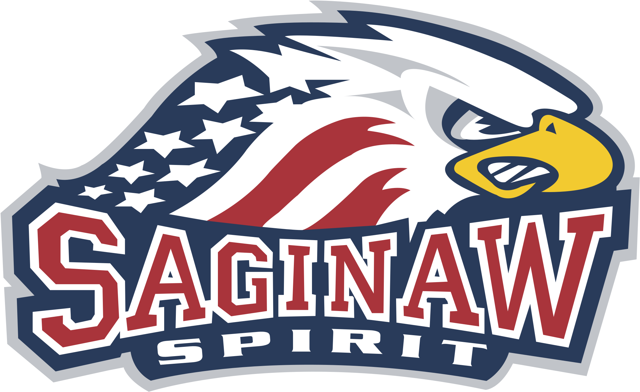Saginaw Spirit Logo Png Transparent - Saginaw Spirit (2400x2400), Png Download
