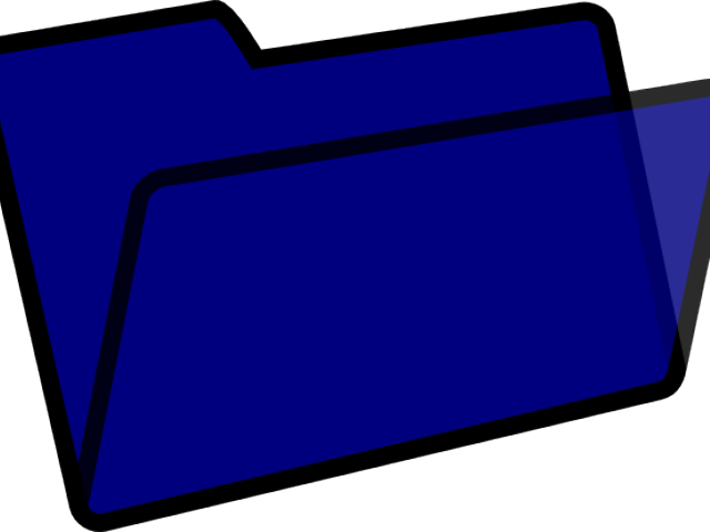 Dark Blue Clipart Blue Square (640x480), Png Download