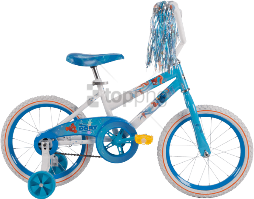 Free Png Download 12inch Finding Dory Bike Png Images - International Gear Cycles (851x667), Png Download