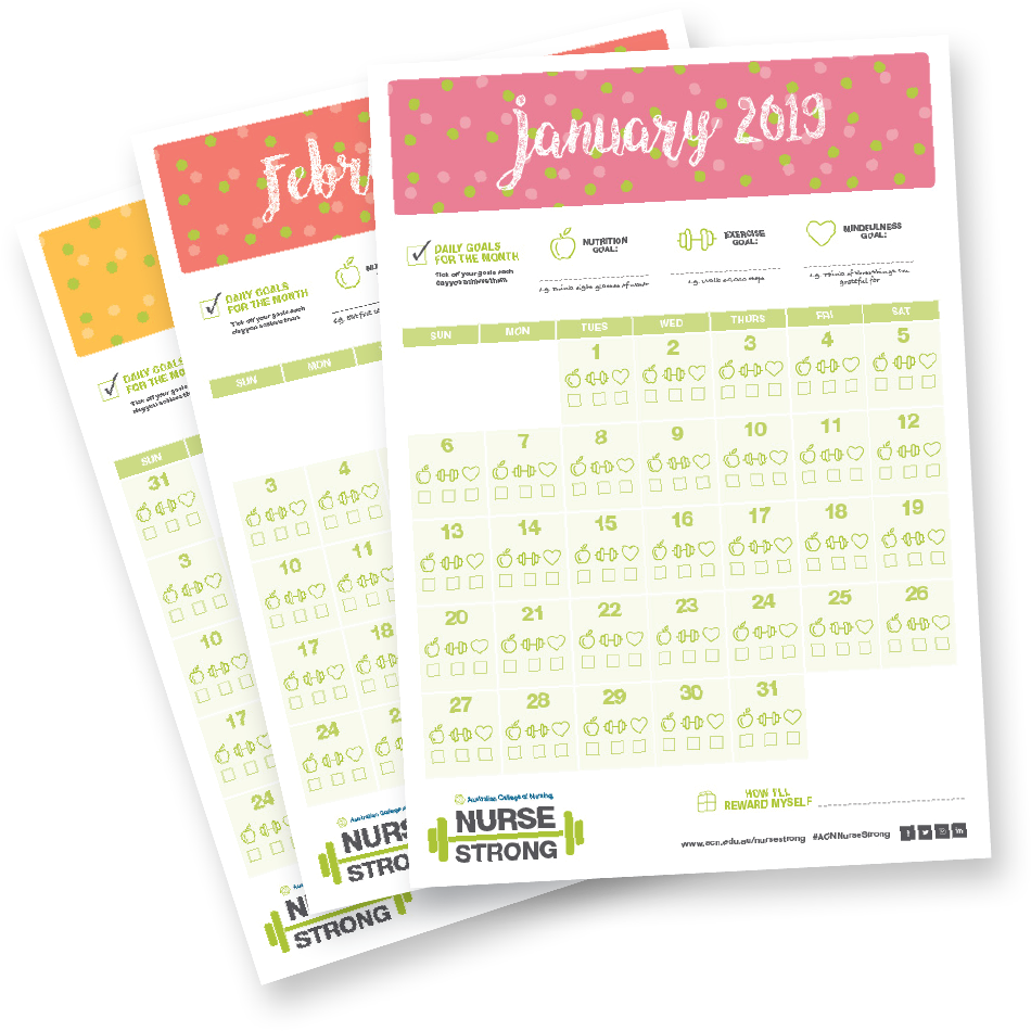 Nursestrong Calendars - Paper (1000x1000), Png Download