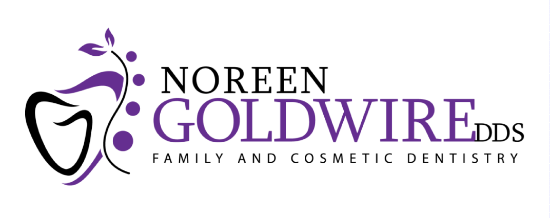 Noreen Goldwire Dds Logo - Lilac (1072x426), Png Download