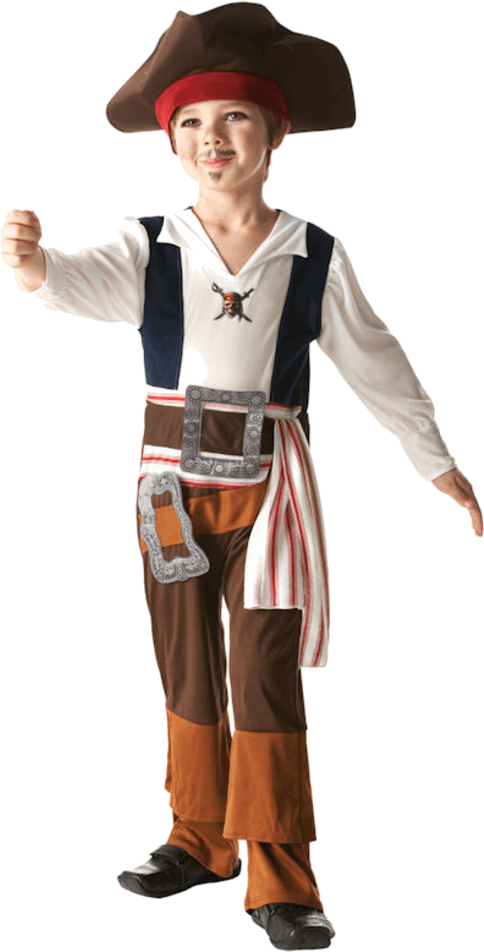 Child Jack Sparrow Disney Costume - Jack Sparrow Kids (600x951), Png Download