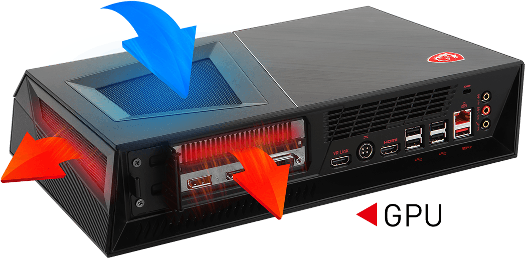 Msi Trident 3 Gaming Desktop Pc - Msi Trident 3 Gaming Desktop (1280x639), Png Download