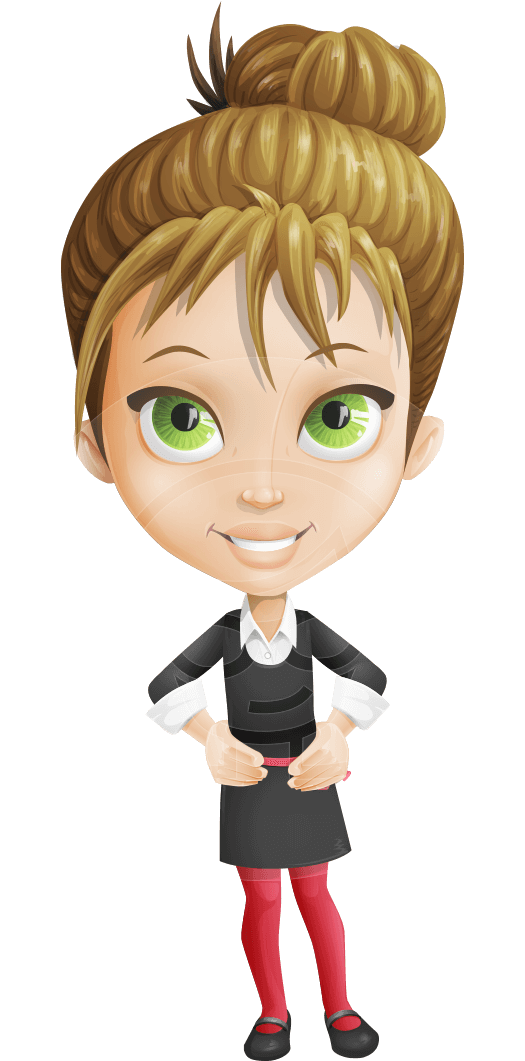 581 X 1060 5 - Office Lady Cartoon Png (581x1060), Png Download
