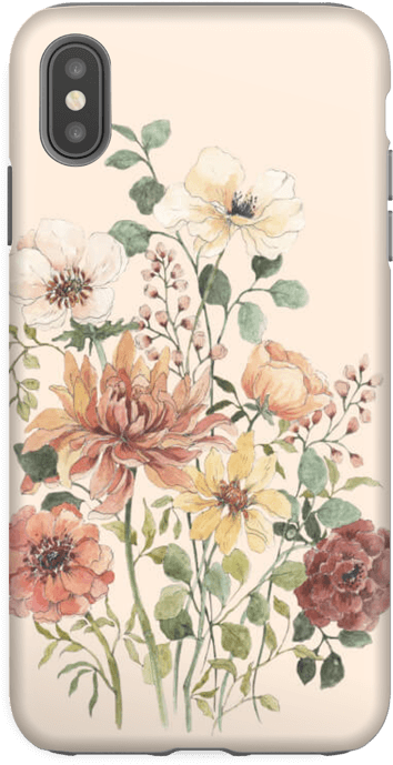 Spring Flowers Case Iphone Xs Max Tough - Flower (494x800), Png Download