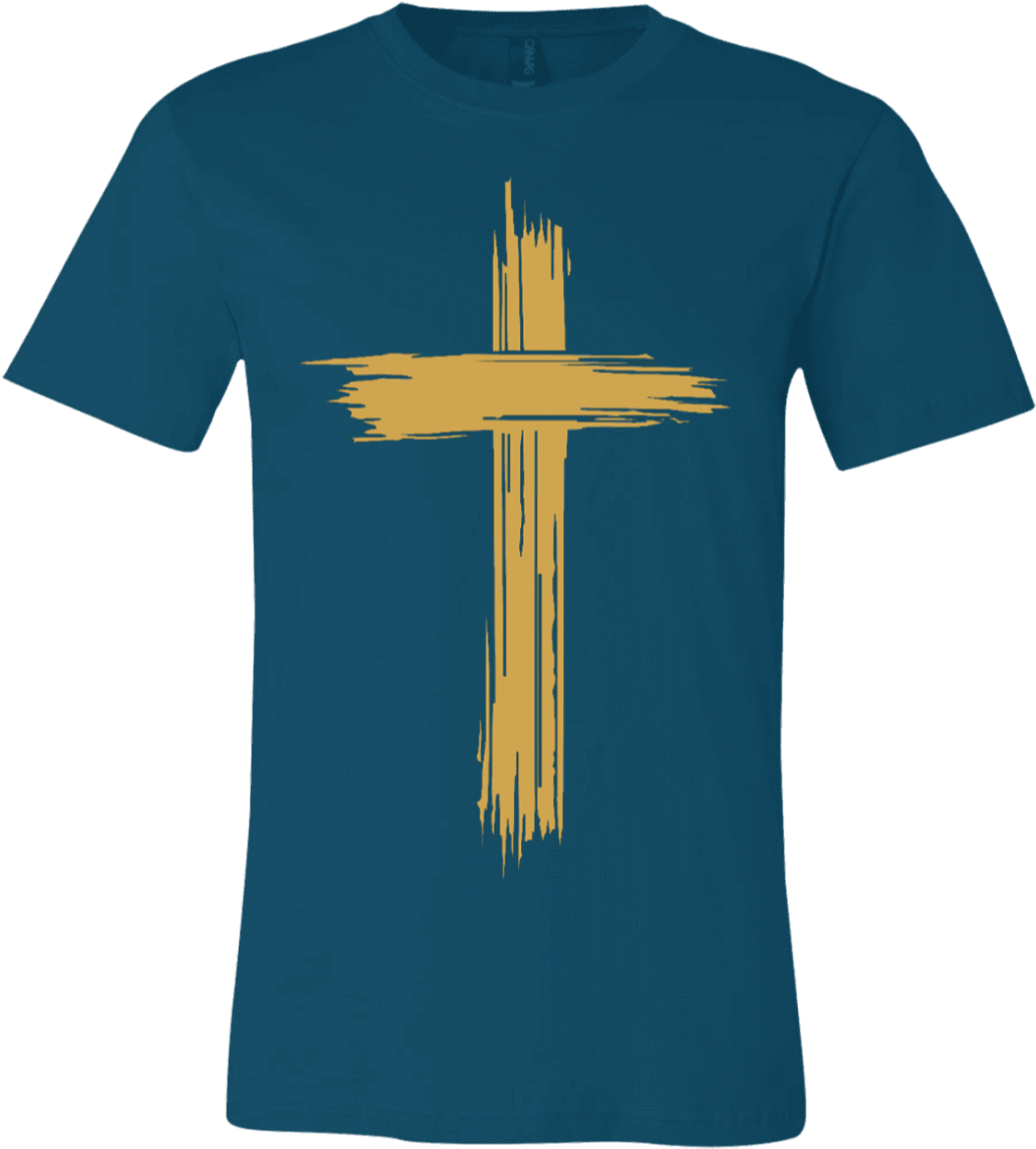 Card Back Card Front - Faith T Shirt Cross (1155x1155), Png Download