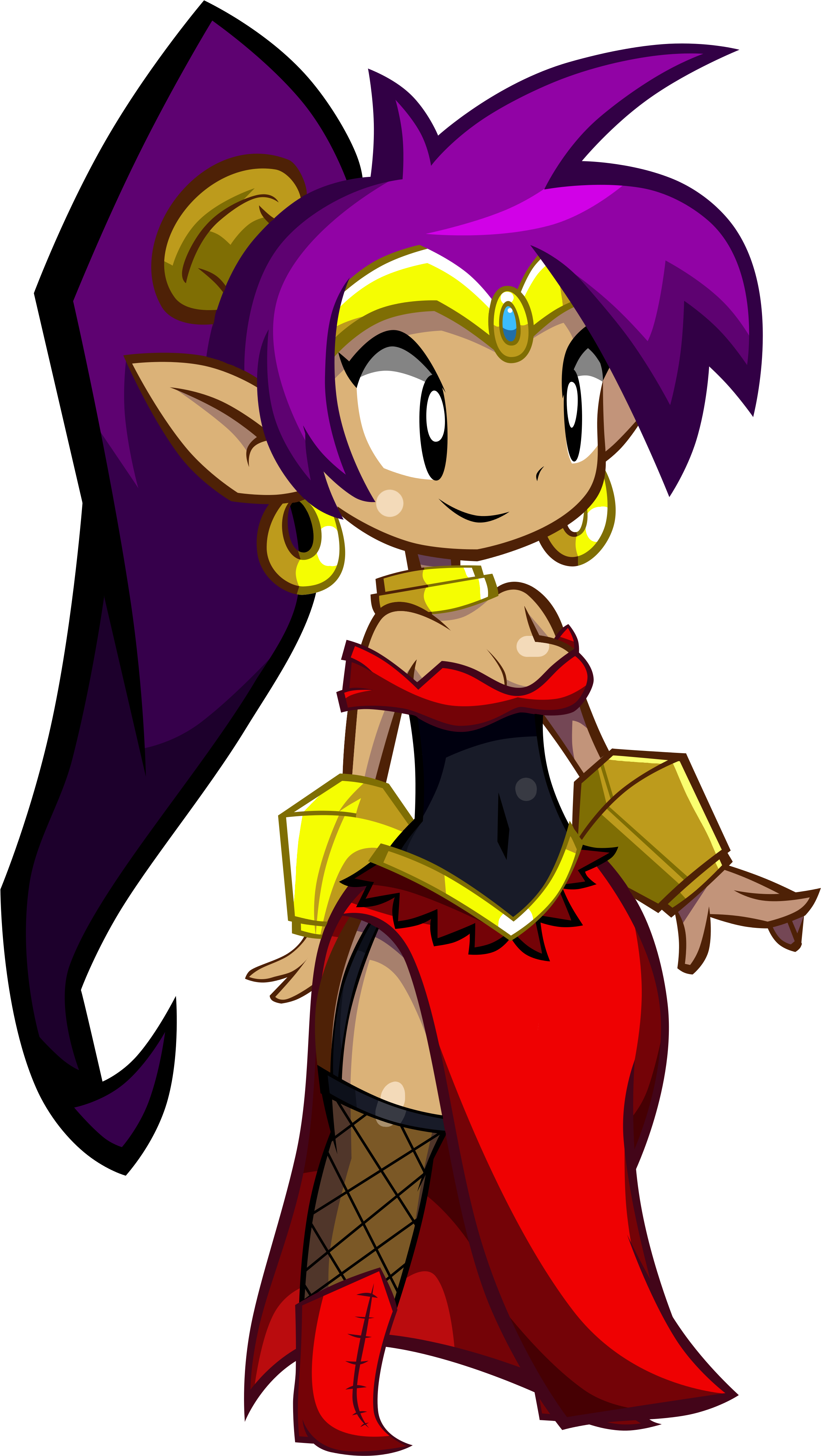 Image Result For Shantae - Shantae Half Genie Hero Figure (3000x5137), Png Download