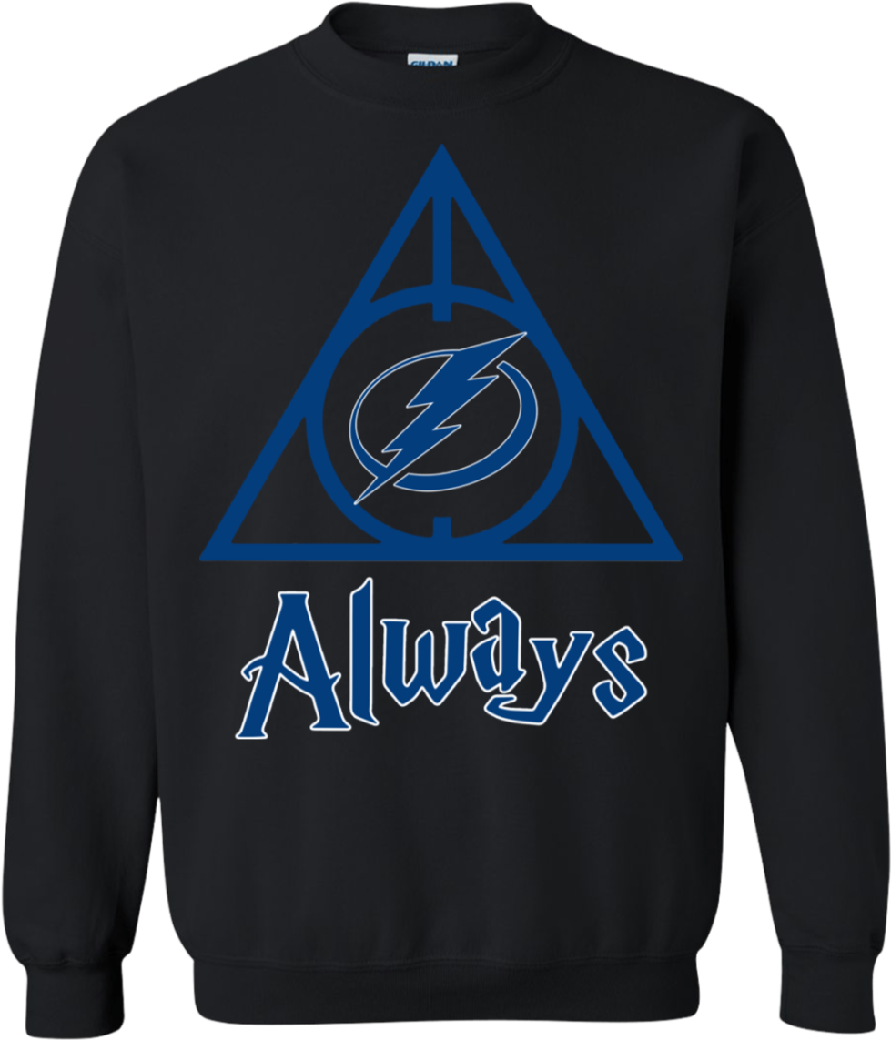 Tampa Bay Lightning Always Harry Potter Deathly Hallows - Sweater (1155x1155), Png Download
