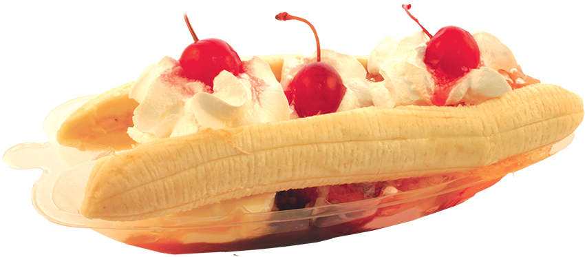 Beverages Desserts - Gelato (850x373), Png Download