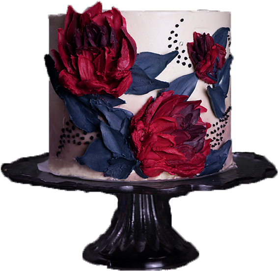 Peony - Garden Roses (565x560), Png Download