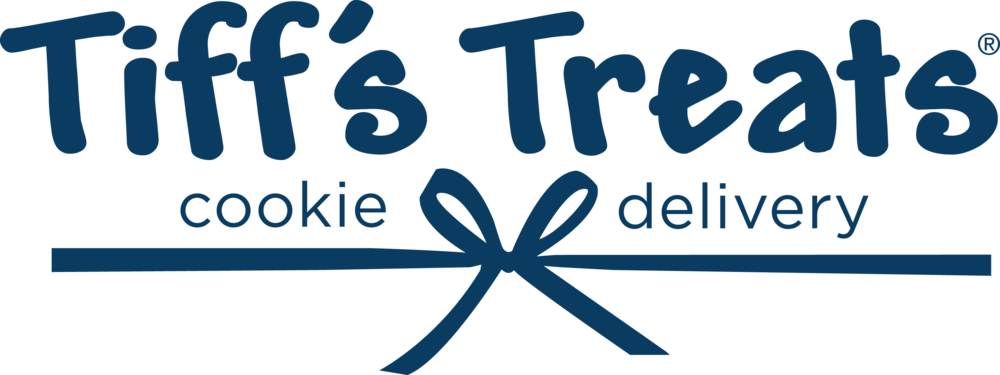 Tt Ribbon Logo Big - Tiff's Treats Logo Png (1000x375), Png Download
