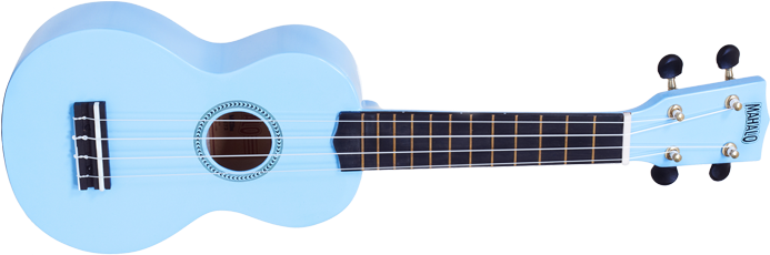 Amahi Penguin Soprano - Mahalo Ukulele Light Blue (700x480), Png Download