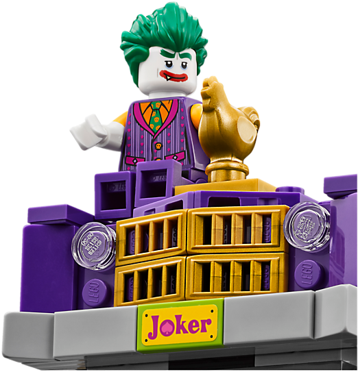 The Joker Notorious Lowrider - Lego Batman Carro Do Coringa (800x600), Png Download