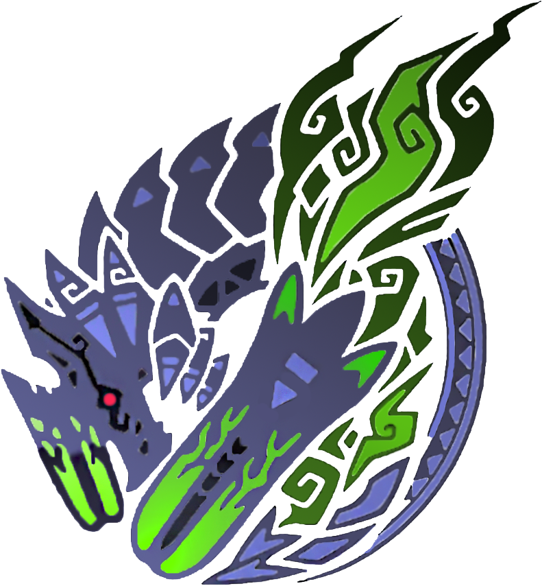 894 X 894 0 - Monster Hunter World Monster Logos (894x894), Png Download