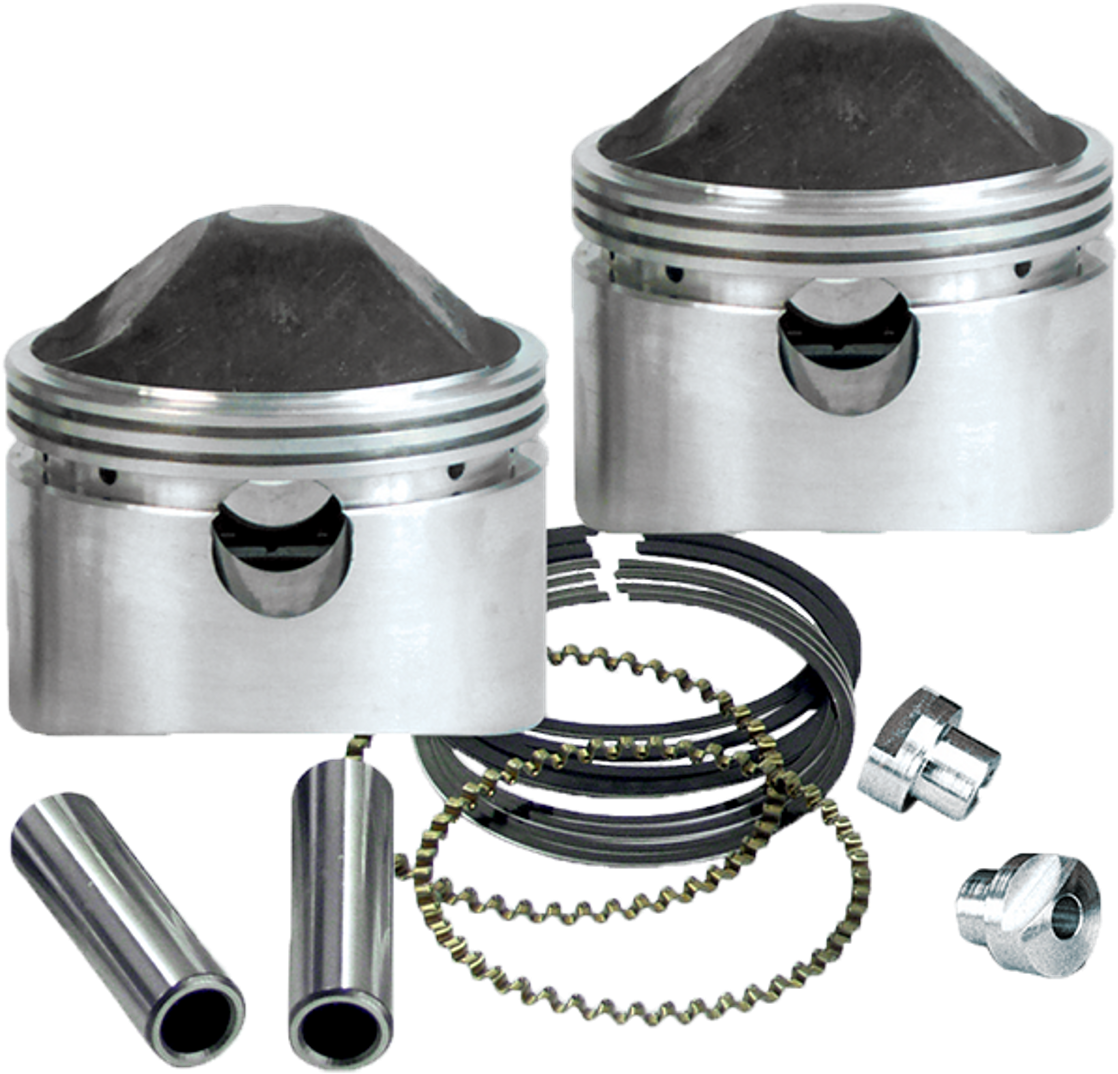 Stroker Piston Kit For 1972 '85 Hd® Ironhead Sportster® - S&s Cycle (1500x1500), Png Download