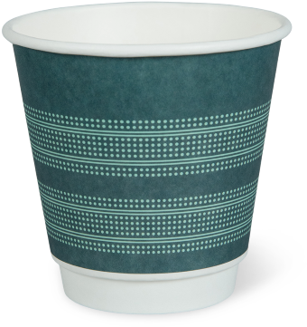 8oz Squat Smooth Double Wall Hot Cup (660x660), Png Download