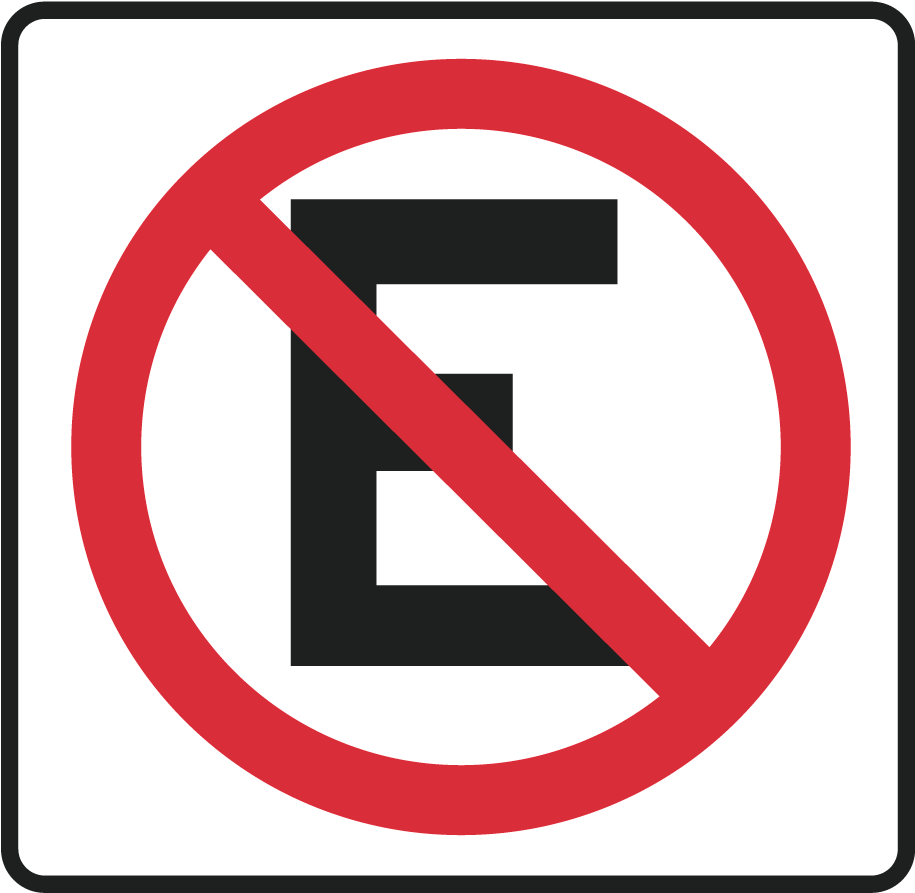 Sr-22 Prohibido Estacionarse - Traffic Sign (1000x1000), Png Download