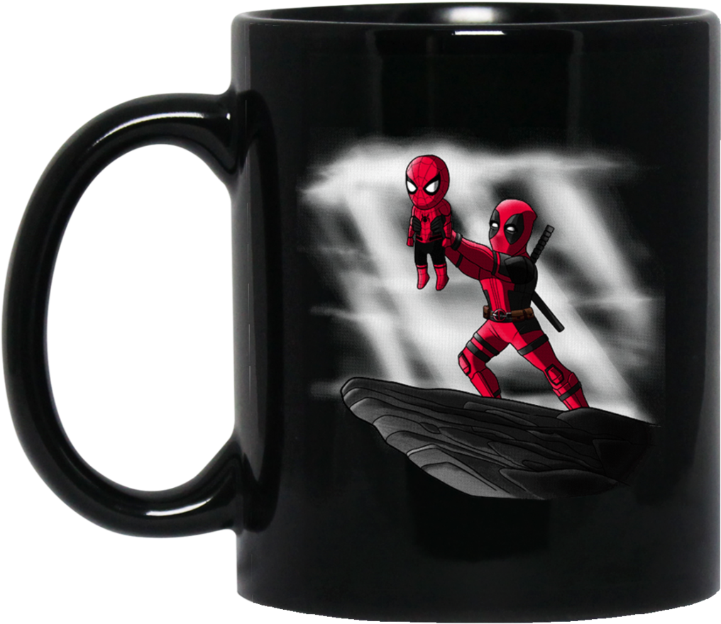 Deadpool Spiderman Lion King Adaptation Coffee Mug - Mug (1024x1024), Png Download