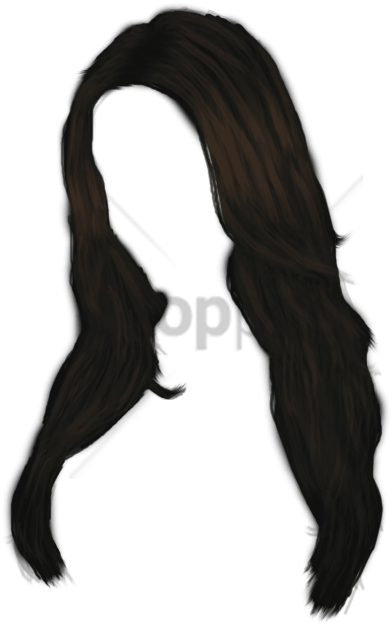 Free Png Download Long Black Women Hair Png Images - Long Black Hair Png (480x723), Png Download
