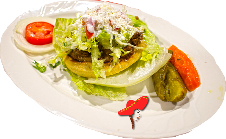 Sope- Downtown Sacramento Linda's Mexican Food - Fast Food (768x475), Png Download