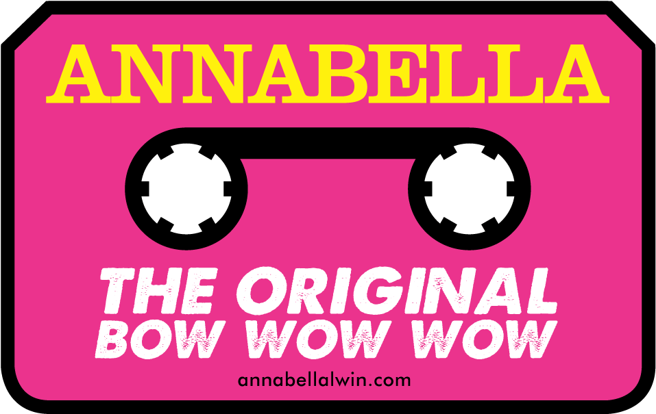 Annabella The Original Bow Wow Wow - Label (1034x654), Png Download