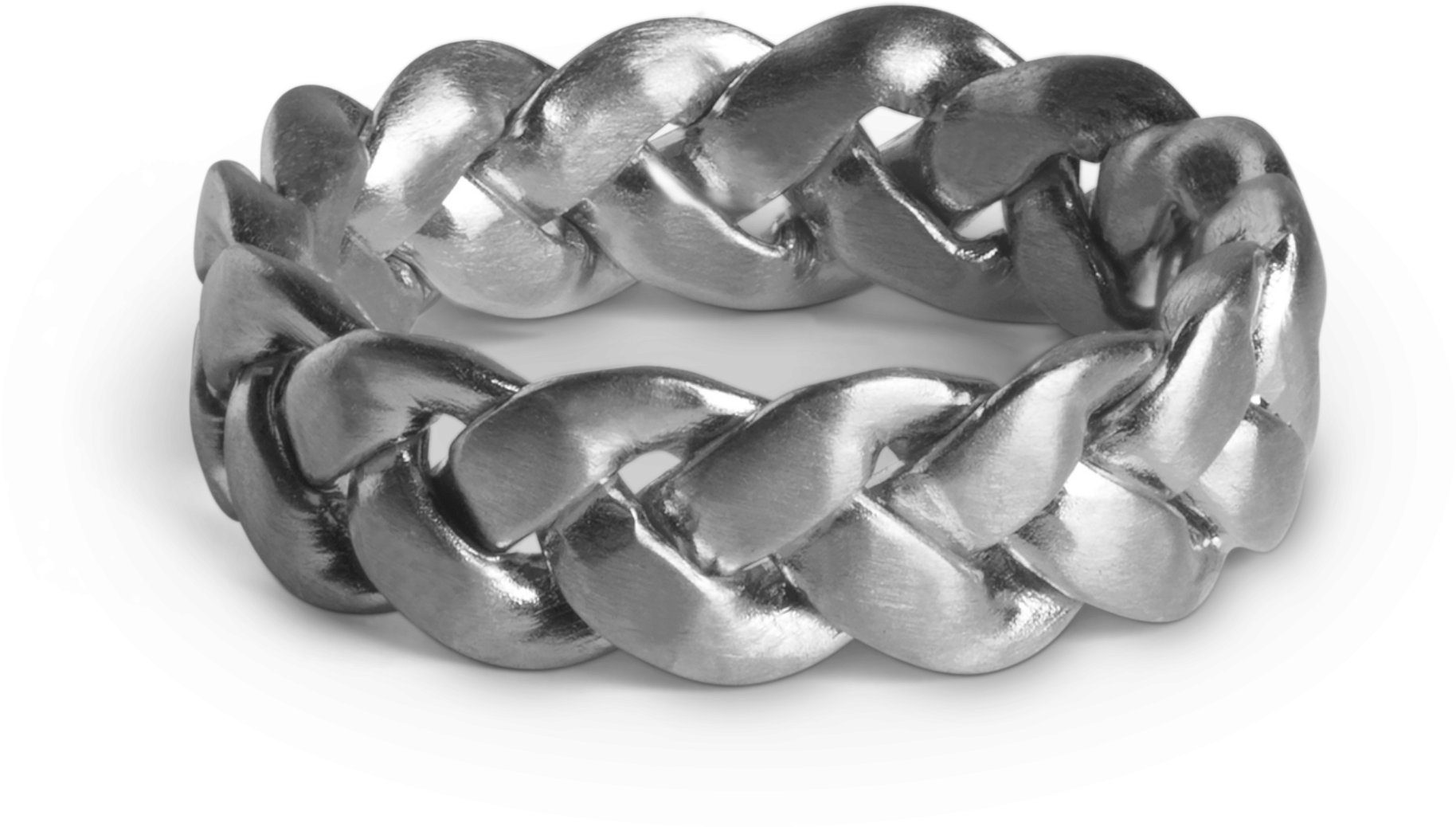 Jane Kønig Big Braided Ring (2461x2461), Png Download