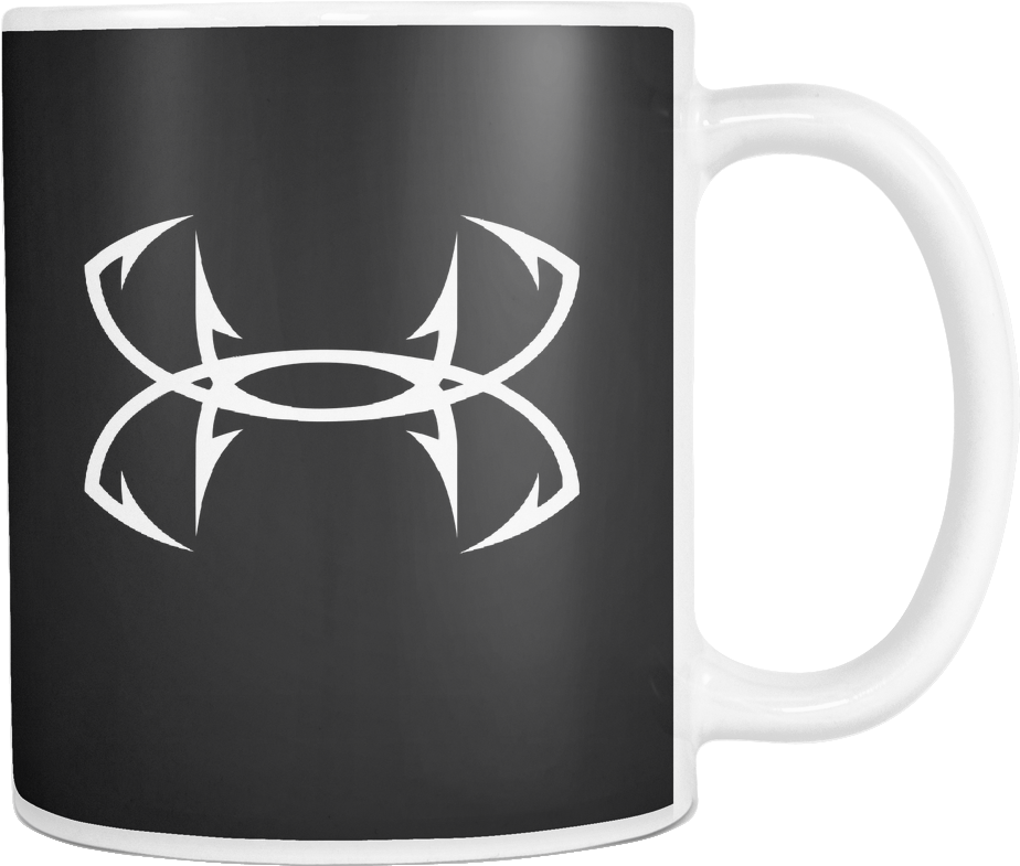 Under Armour Fish Hook Mug Cup Coffee Premium Gifts - Under Armour Fishing (1024x1024), Png Download