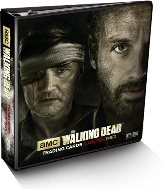The Walking Dead Trading Cards Season 3 Part 2 - Walking Dead The Governor Eye (600x648), Png Download