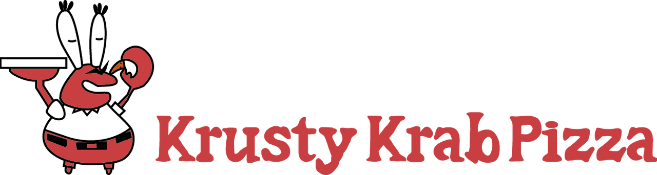Krusty Krab Pizza Logo Little Caesars Ver By Cristiandarkradx2496 - Poster (1280x342), Png Download
