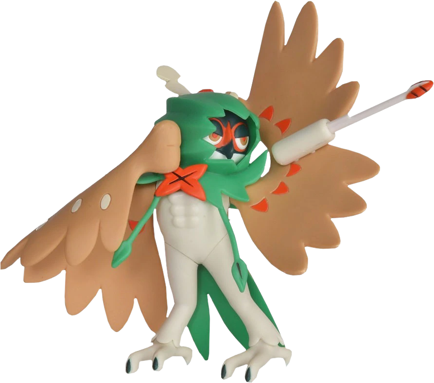 Decidueye Battle Feature - Decidueye Figure (900x825), Png Download