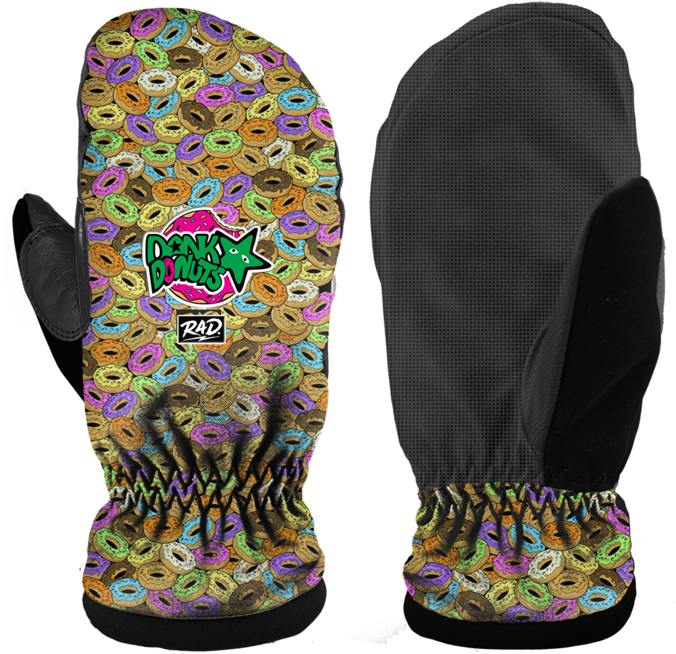 The Dank Donuts Squad Mitten 19' - Woolen (1024x921), Png Download