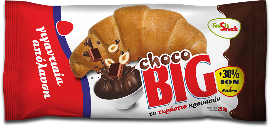 Croissant Chocobig - Pastry (1000x500), Png Download