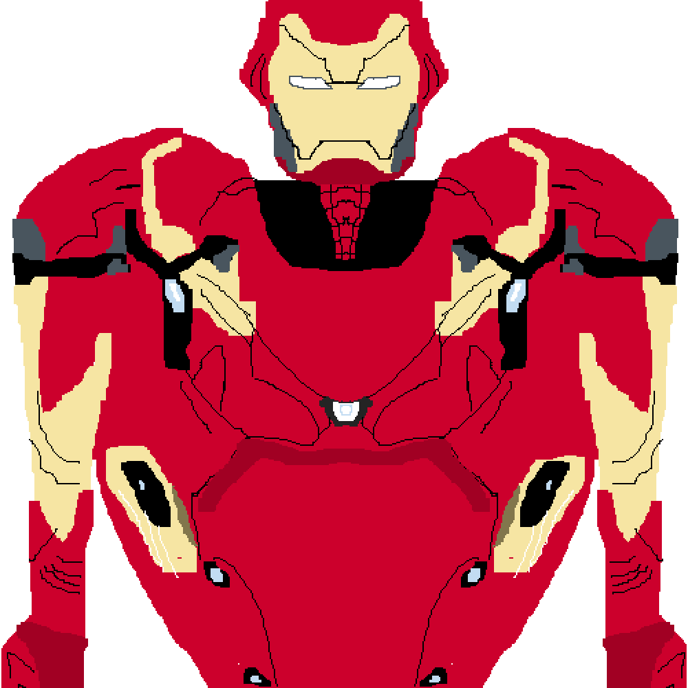 Ironman Mk Xlvi - Illustration (1000x1000), Png Download