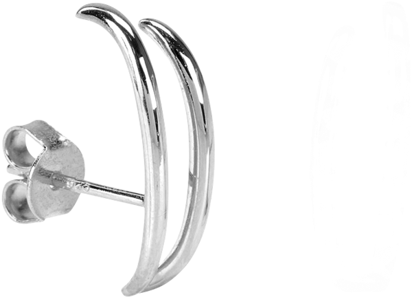 Amalia Piercing Silver Luilu Jewelry - Body Jewelry (900x900), Png Download