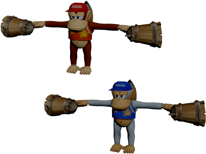 Donkey Kong Country Returns - Cartoon (750x650), Png Download