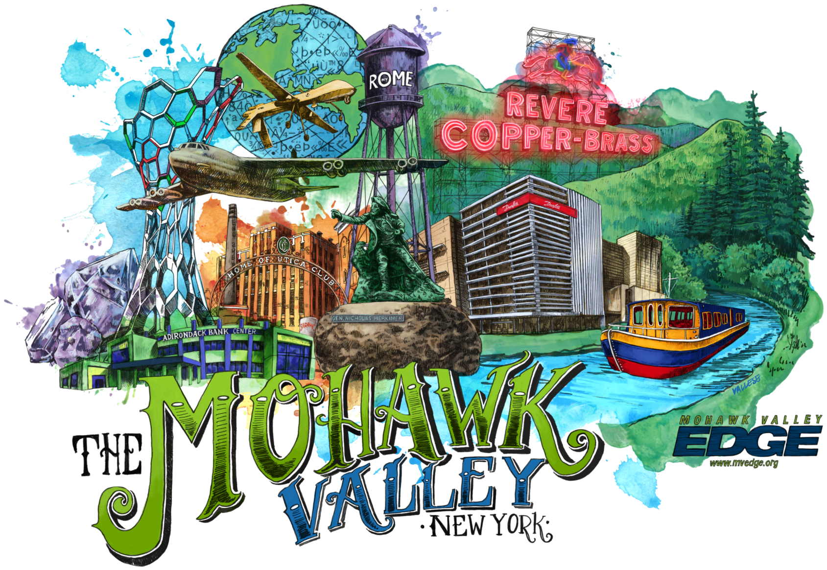 Edge 2018 Recap - Mohawk Valley Edge (1750x1400), Png Download