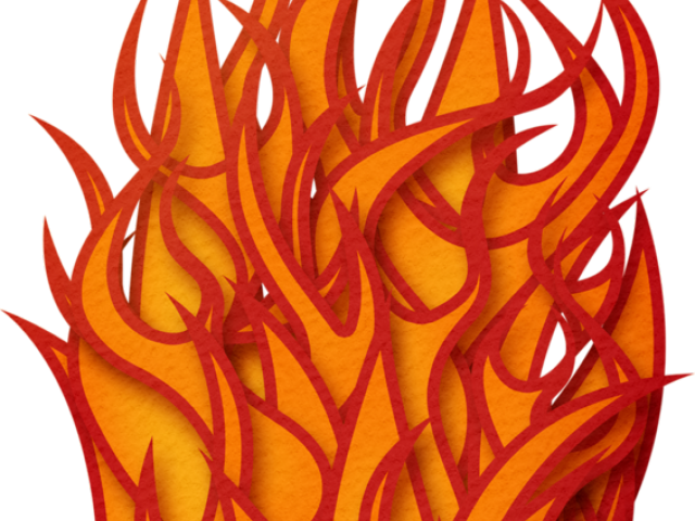 Transparent Fire Background - Illustration (640x480), Png Download