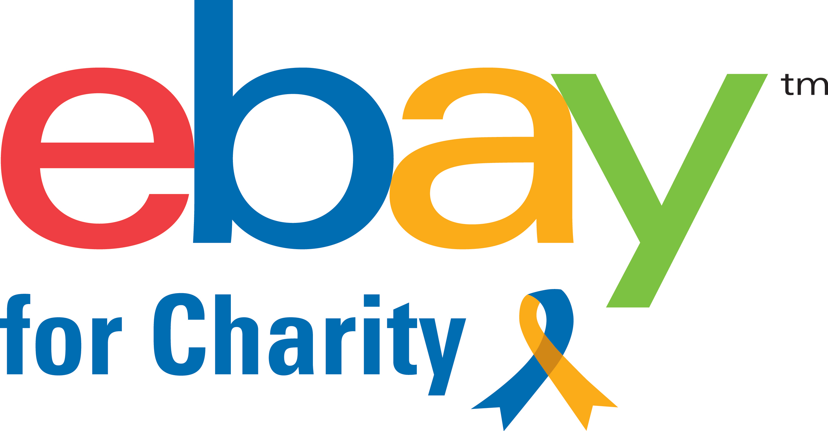 Ebay For Charity - Ebay For Charity Logo (2805x1460), Png Download