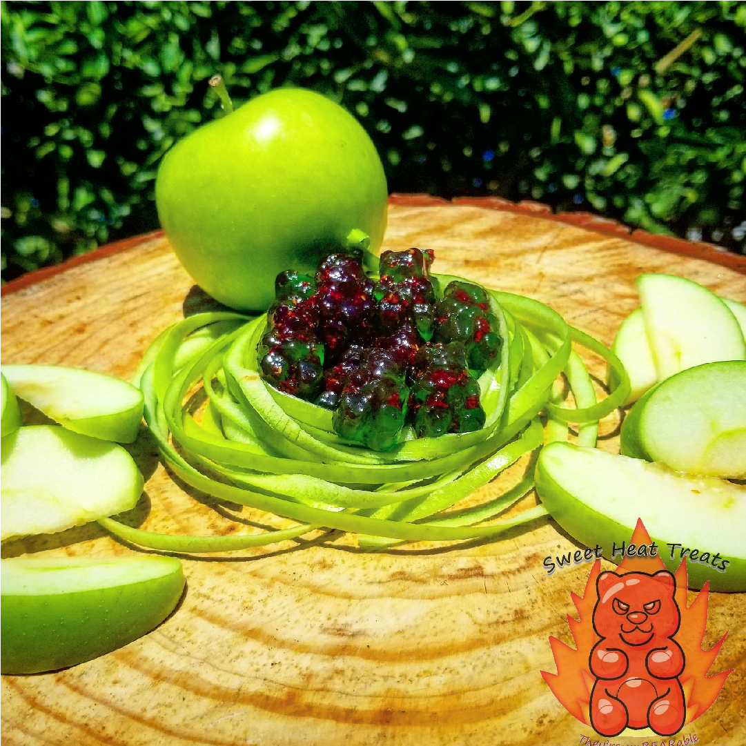 Green Apple Bears - Superfood (1080x1836), Png Download
