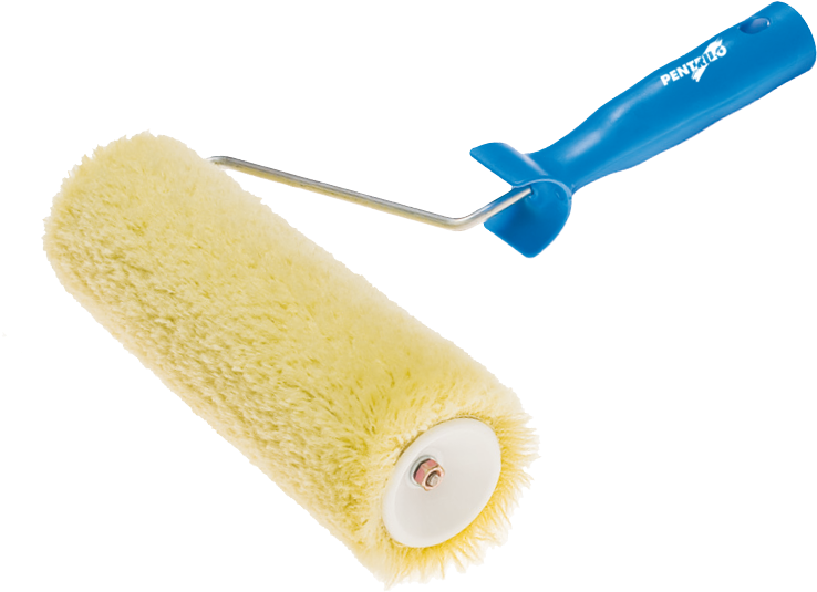 Felpón Amarillo - Paint Roller (827x583), Png Download