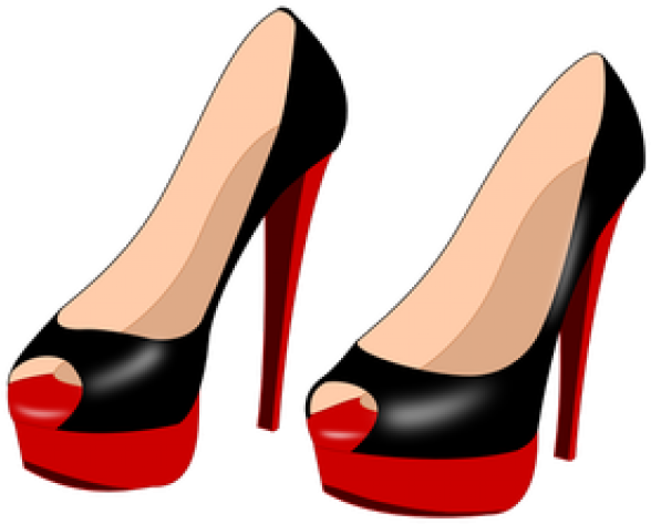 Heels Clipart Stilettos - Stiletto Clipart (640x480), Png Download