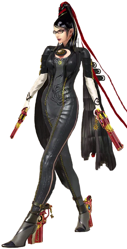 Have A Transparent Bayonetta For Your Dash~ (its Transparent - Bayonetta Transparent (540x810), Png Download