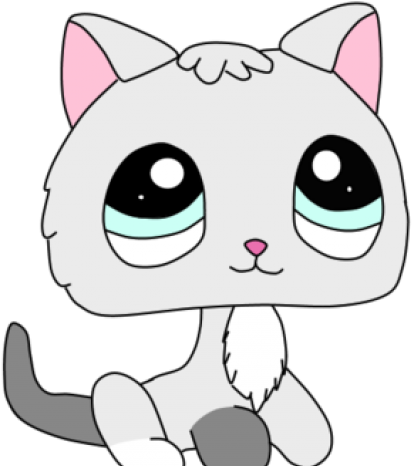 Drawn Cat Lps - Cartoon (640x480), Png Download