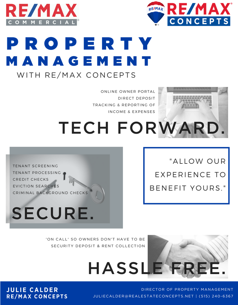 Concepts Property Management Graphic - Property Management Flyer (816x1056), Png Download