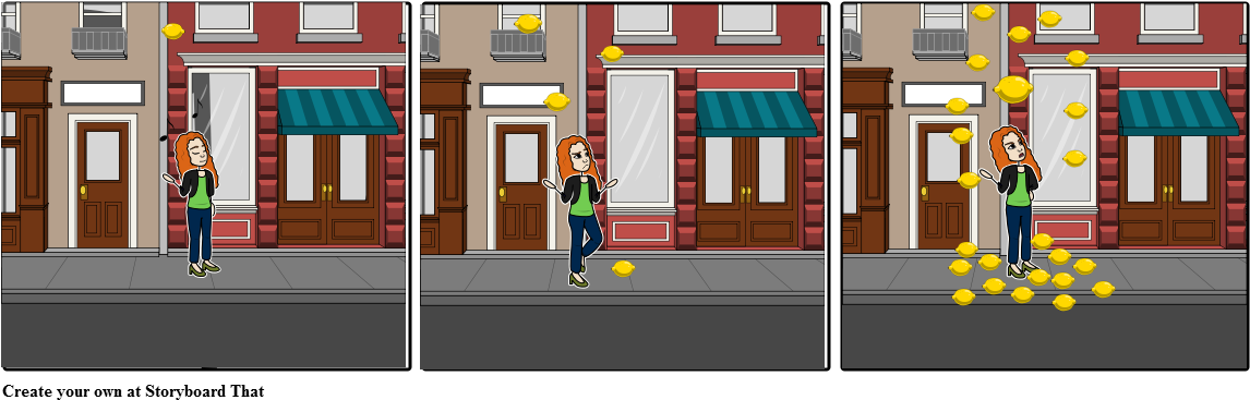 When Lives Gives You Lemons - Cartoon (1164x385), Png Download