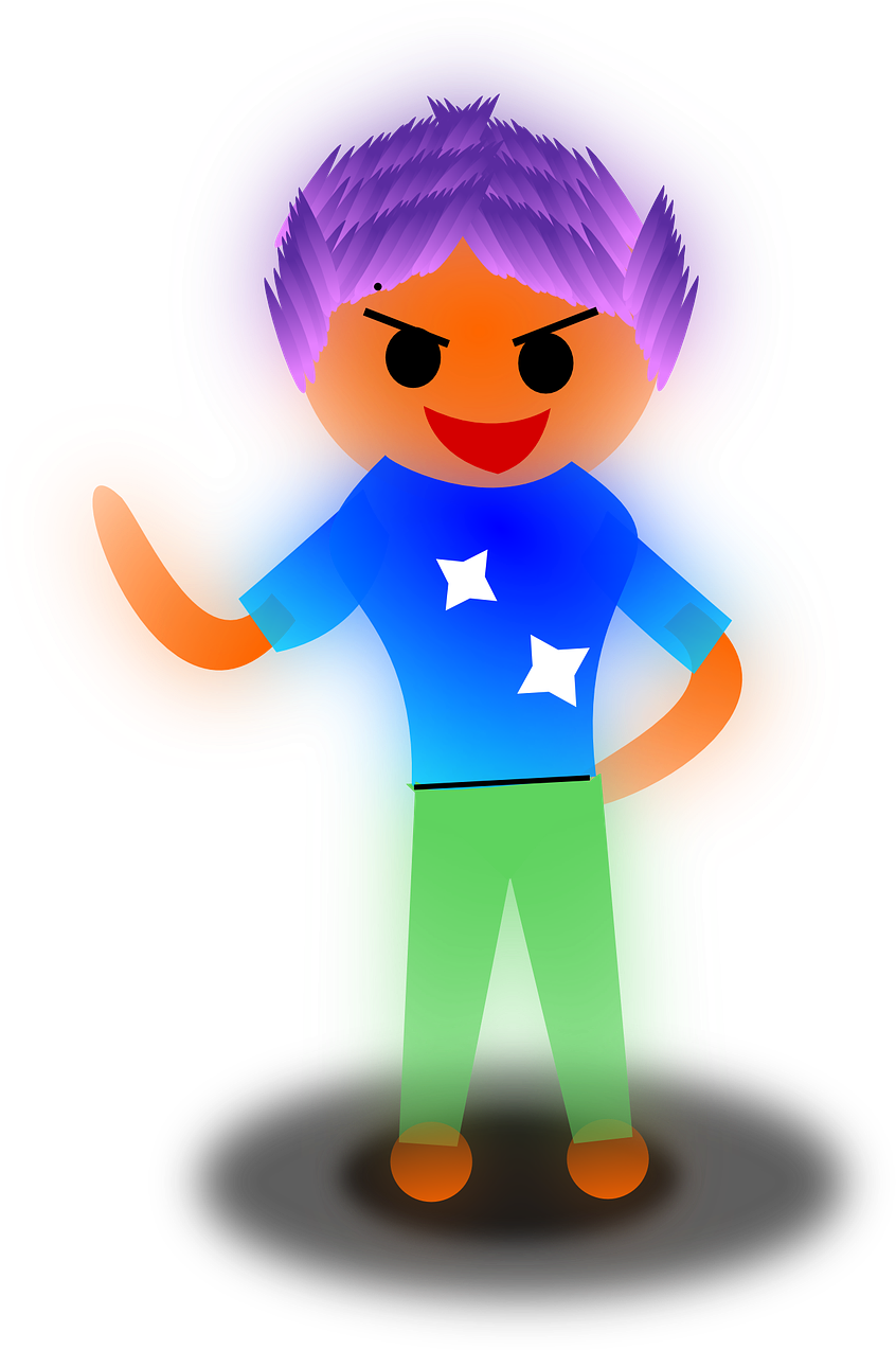 Boy Protest Angry - Clip Art (853x1280), Png Download