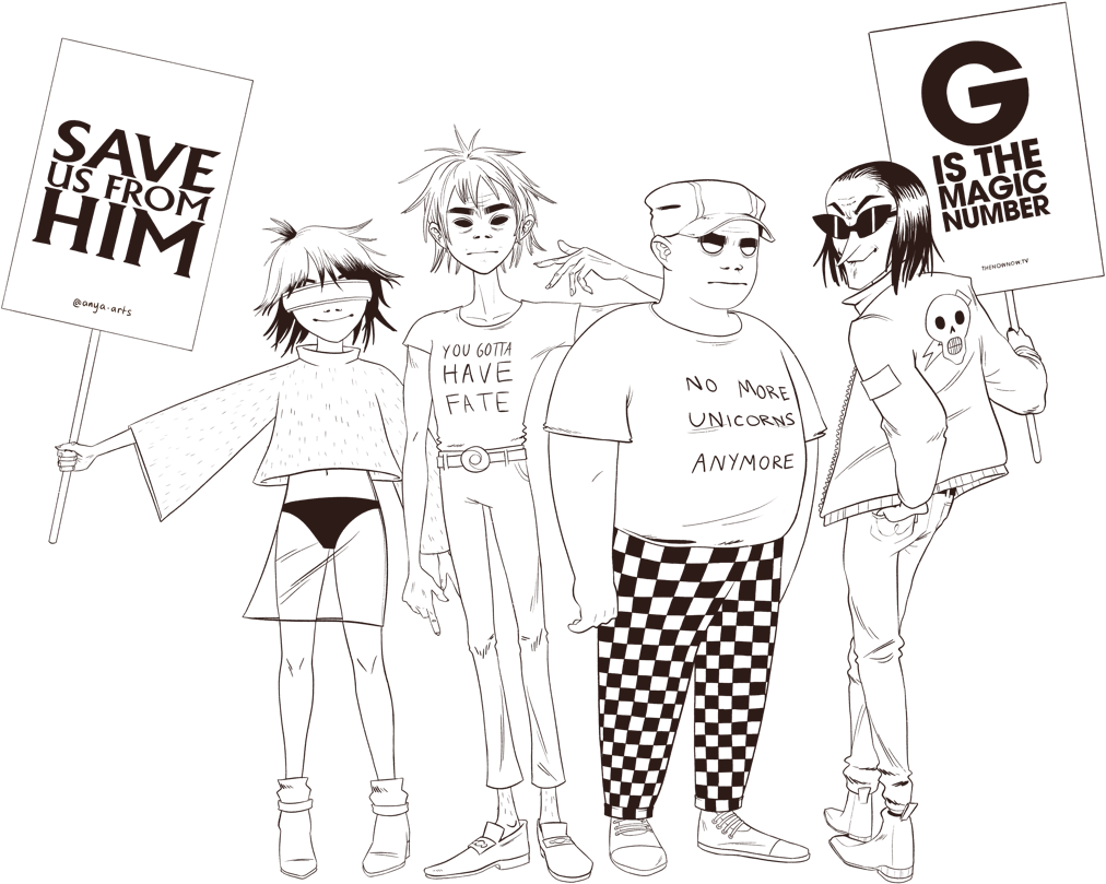 With A New Member Comes A New Sound, And Its Evident - Cartoon (1280x905), Png Download